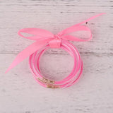 Glitter Jelly Child Bracelets Christmas Halloween Party Bangles