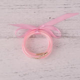 Glitter Jelly Child Bracelets Christmas Halloween Party Bangles