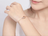 Stainless Steel Roman Circle Bracelet Jewelry for Women