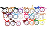 5pcs Christmas Bracelets Set Bowknot Glitter Jelly Bangle for Women Girl