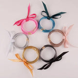 Christmas Glitter Silicone Jelly Bracelets for Women Gift