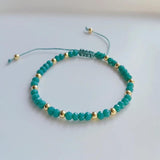 KKBEAD Christmas Heishi Pearl Bracelets Set for Women