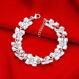 Silver Plated Wedding Bracelet for Women