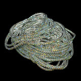 10pcs Colorful Rhinestone Stretch Bracelets For Women Bling Girl Gift