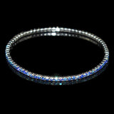 Elastic Bracelet Bangle Crystal Rhinestones Wedding Jewelry Gift
