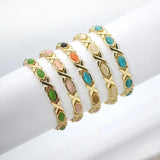 Weight Loss Energy Magnets Jewelry Slimming Bangle Bracelet