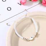 Tai Chi Yin Yang Braided Bracelets Set for Couple Friends