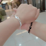 Yinyang Tai Chi Bracelet Rope Necklace for Couple