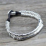 Anslow Vintage Beads Charm Bracelets For Women Men Christmas Gift