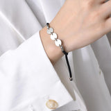 Custom Bracelets for Mom Daughter Sisters Christmas Gifts