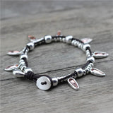 Anslow Crystal Women Charms Bracelet DIY Christmas Gift