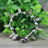 Anslow Crystal Women Charms Bracelet DIY Christmas Gift