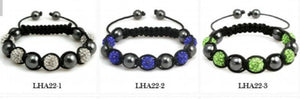 Crystal Ball Beads Bracelet Fashion Christmas Gift