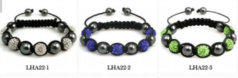 Crystal Ball Beads Bracelet Fashion Christmas Gift