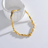UZone Punk Bracelet Stainless Steel Couple Bracelets for Men Bangle Chain