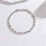 UZone Punk Bracelet Stainless Steel Couple Bracelets for Men Bangle Chain