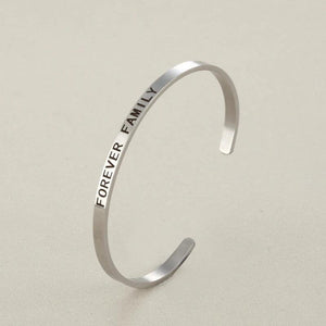 MYLONGINGCHARM Family Gifts-1pc Cuff Bangles