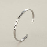 MYLONGINGCHARM Family Gifts-1pc Cuff Bangles