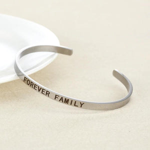 MYLONGINGCHARM Family Gifts-1pc Cuff Bangles