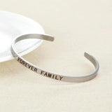 MYLONGINGCHARM Family Gifts-1pc Cuff Bangles