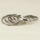 MYLONGINGCHARM Family Gifts-1pc Cuff Bangles