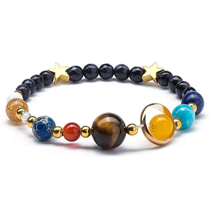 Dorp Natural Stone Beads Bracelets 7 Chakra Yoga Buddha Player Bracelet