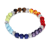 Dorp Natural Stone Beads Bracelets 7 Chakra Yoga Buddha Player Bracelet