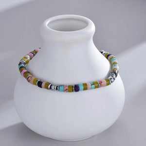 UZone Beaded Chain Vintage Bracelet Stainless Steel Jewelry Gift