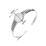 Small Watch Shape Bracelet Stainless Steel Jewelry