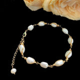 Delicate Natural Pearl Bracelets for Girlfriends