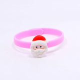 5Pcs Kids Christmas Snowman Elk Bracelet for Girls