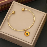 Stainless Steel Evil Eye Bracelet & Bangles for Women