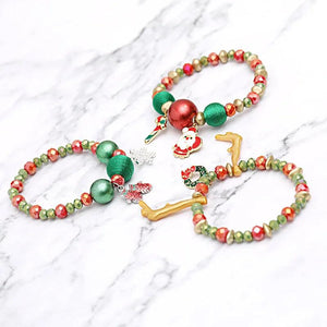 Christmas Charm Bracelet for Girls
