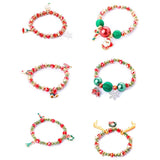 Christmas Charm Bracelet for Girls