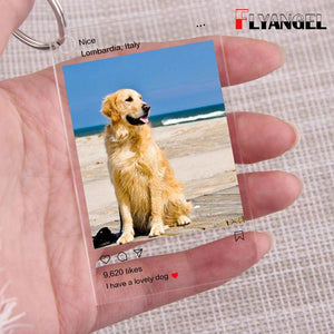 Personalized Photo Album Cover Acrylic Plaque - Christmas Present