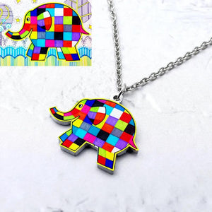 Personalized Children Drawing Necklace Photo Necklace Kid Artwork Necklace