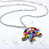 Personalized Children Drawing Necklace Photo Necklace Kid Artwork Necklace