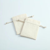 5pcs Cotton Jewelry Bags Necklace Earring Ring Pouch Wedding Party Gift Bag
