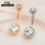 10pcs 14G Surgical Belly Button Rings Goth Ombligo Body Jewelry Nombril