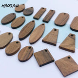 6Pcs Wood Earring Findings Multi Designs DIY Jewelry Making