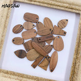 6Pcs Wood Earring Findings Multi Designs DIY Jewelry Making