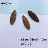 6Pcs Wood Earring Findings Multi Designs DIY Jewelry Making