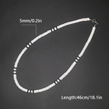 Ethnic Tribal Coconut Beads Men's Necklace Bohemian Puka Shell Surfer Jewelry
