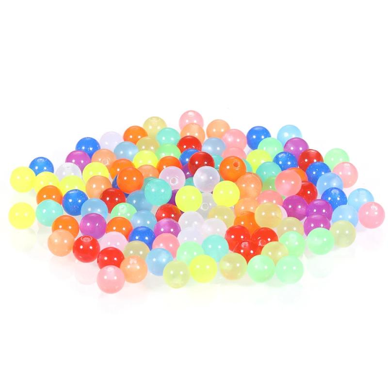 120pc Glow in Dark Acrylic Piercing Ball 14/16G Navel Nipple Tongue