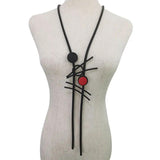 Women's Gothic Bead Pendant Necklace