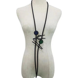 Women's Gothic Bead Pendant Necklace