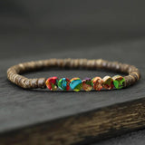 Emperor Stone Unisex Bracelet Multicolor Beaded Bohemia Jewelry