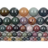 Natural Stone Beads Mix Agates Amethysts Turquoise Amazonite 4-10mm