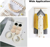10-50Pcs Natural Unfinished Wooden Honeycomb Beads For DIY Jewelry Craft