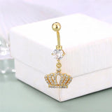 Heart Crown Cross Eye Wing Starfish Navel Piercing 14G